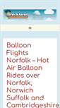 Mobile Screenshot of brecklandballoons.co.uk